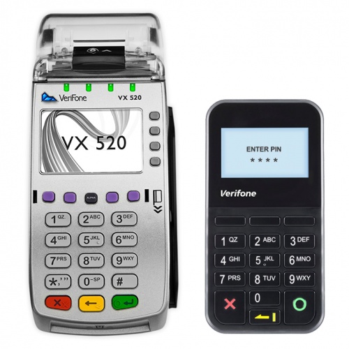 VeriFone Vx520 с PinPad PP1000SE