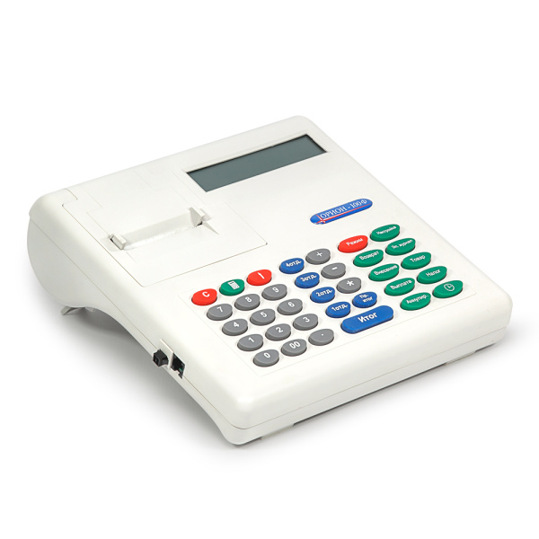 Вид со стороны продавца на кассу Орион-100Ф